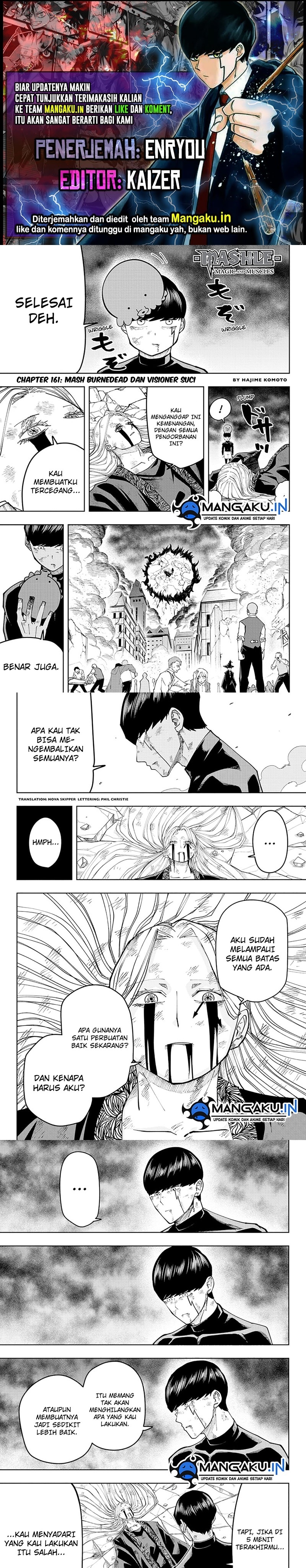 Mashle: Magic and Muscles chapter 161